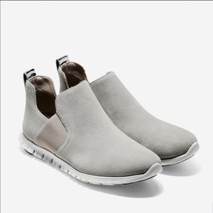 Cole Haan Zerogrand Slip On Suede Ankle Boots 11